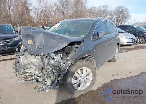 2013 Honda Cr-V Exl из США, поврежденный, VIN 2HKRM3H7XDH524456